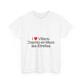 T-Shirt Ich liebe Villers-Chemin-et-Mont-lès-Étrelles