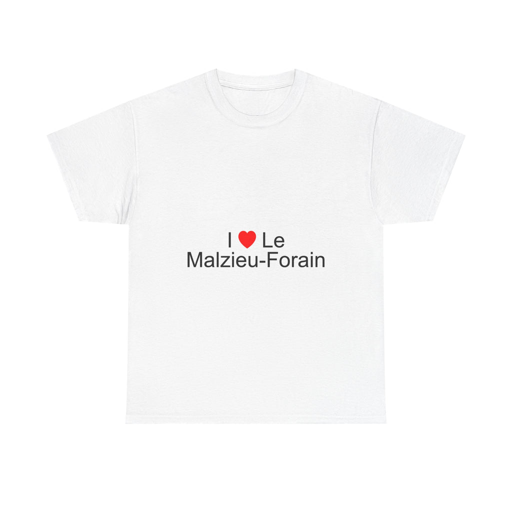 T-shirt I love le malzieu-forain