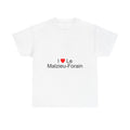 T-shirt I love le malzieu-forain