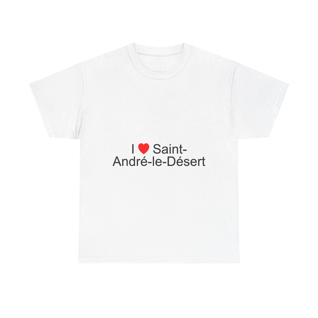 T-Shirt I love Saint-André-le-Désert