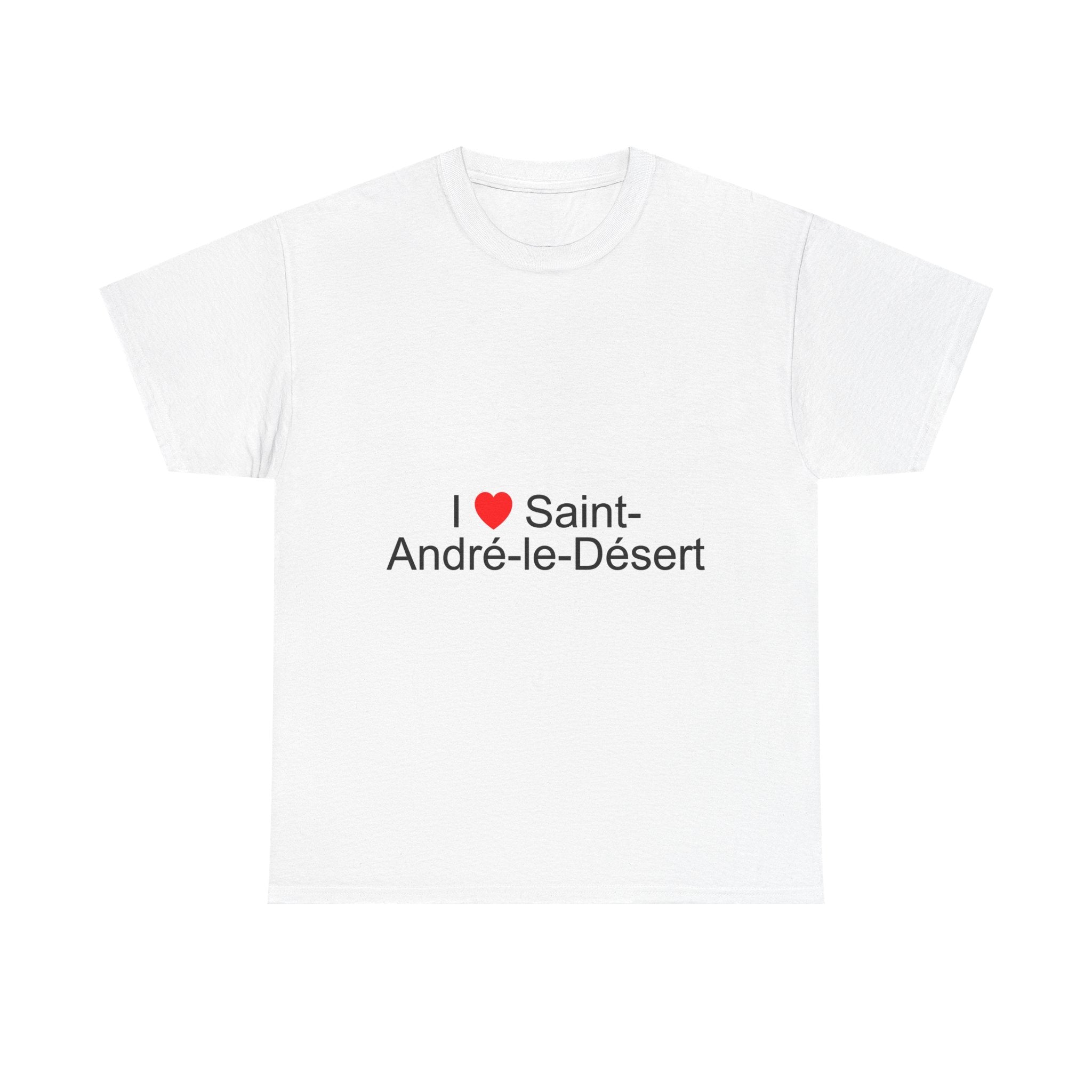 T-shirt I love saint-andré-le-désert