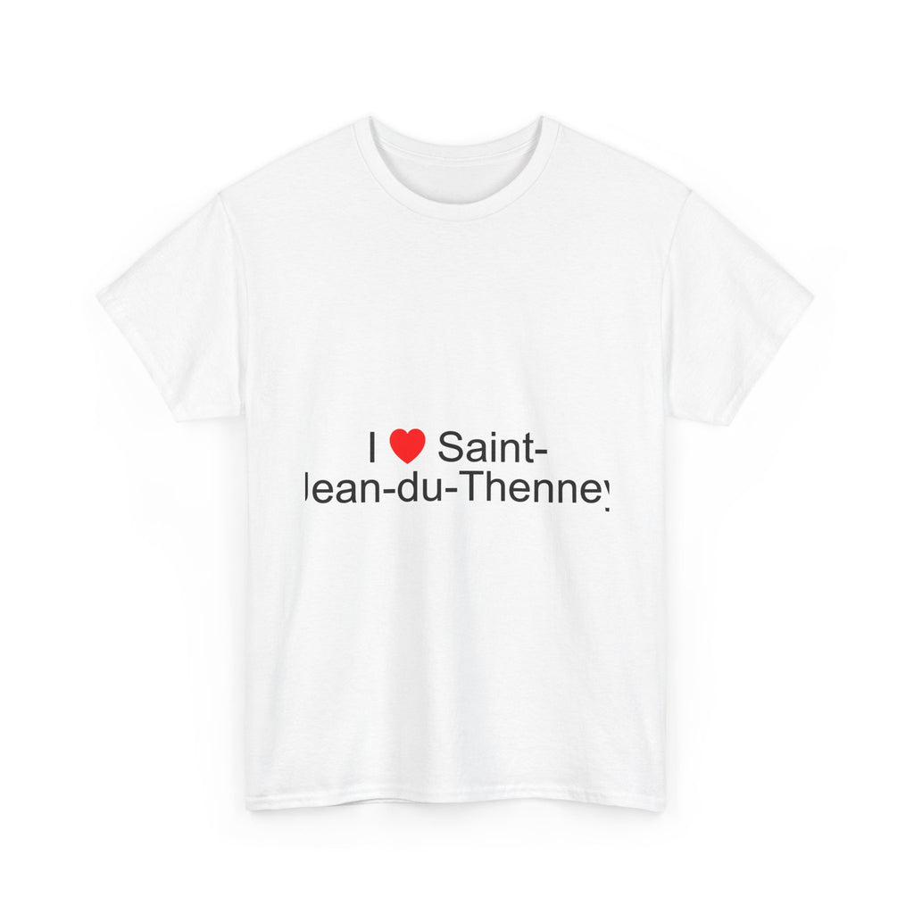 T-shirt I love saint-jean-du-thenney