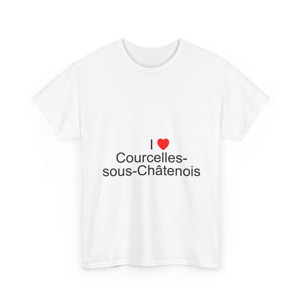 T-shirt I love courcelles-sous-châtenois