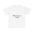 T-shirt I love crouy-en-thelle