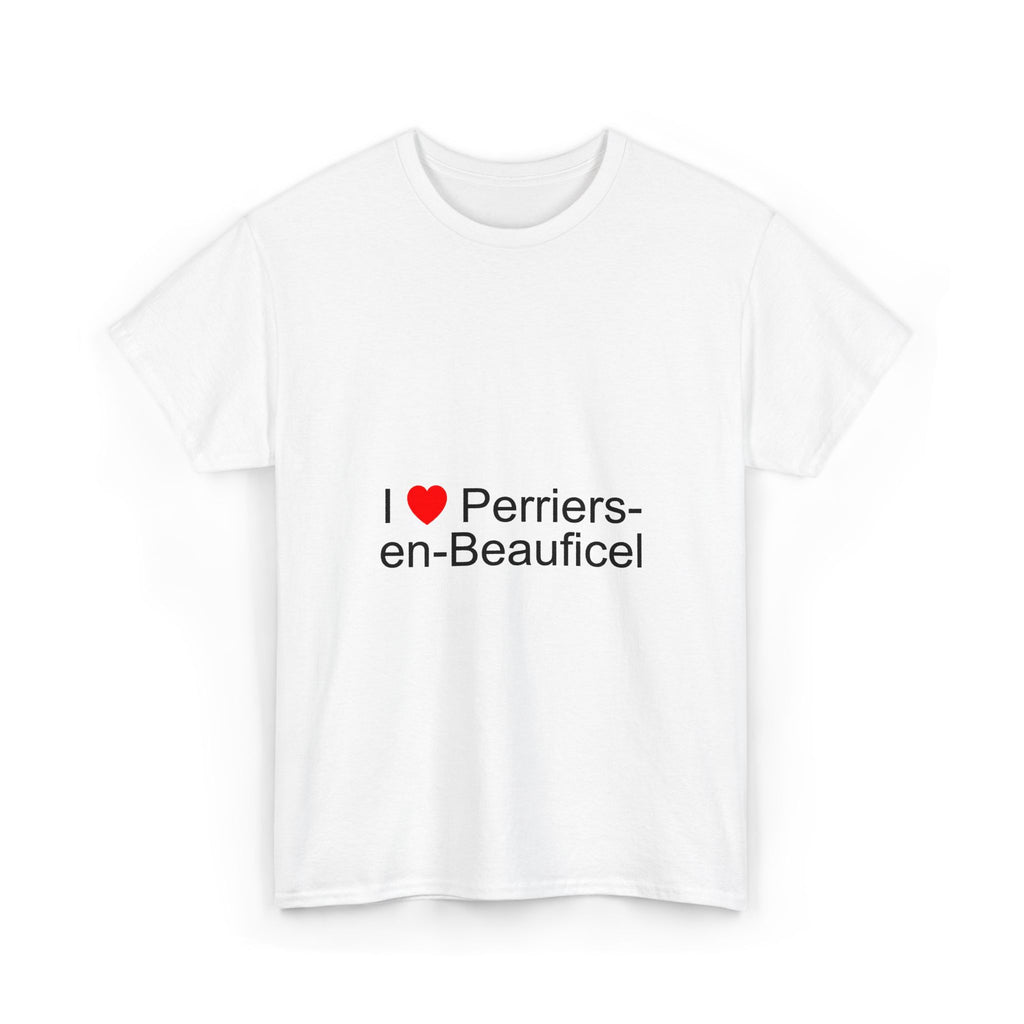 T-Shirt Ich liebe Perriers-en-Beauficel