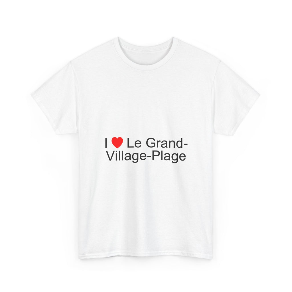 T-shirt I love the grand-village-beach