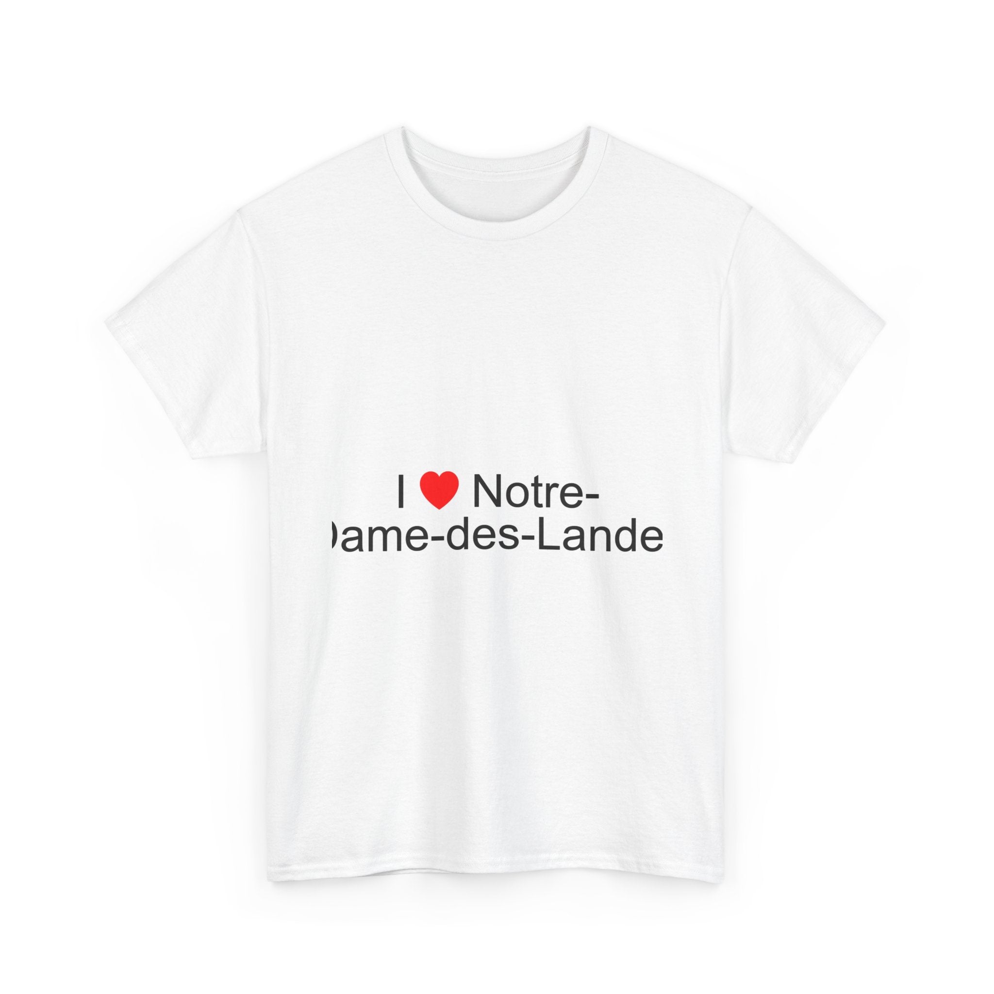T-shirt I love notre-dame-des-landes