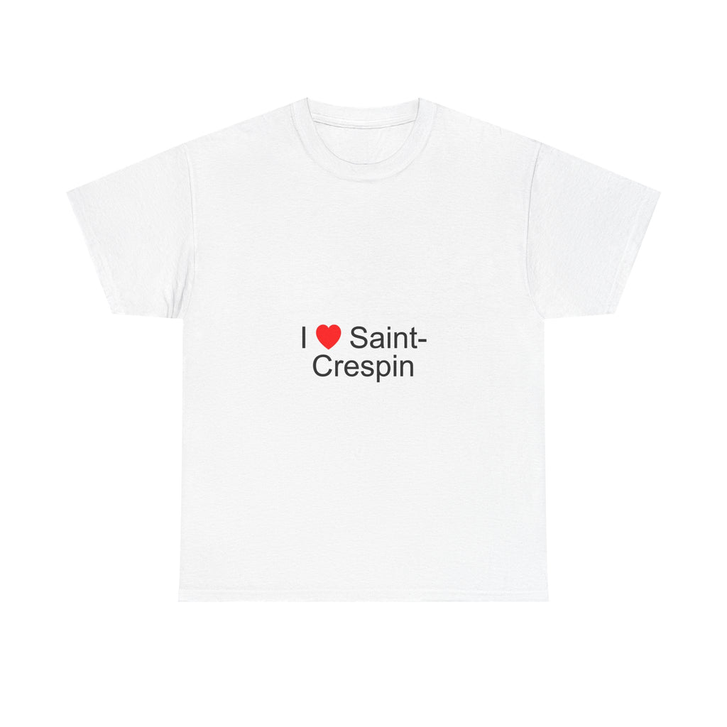 T-shirt I love saint-crespin