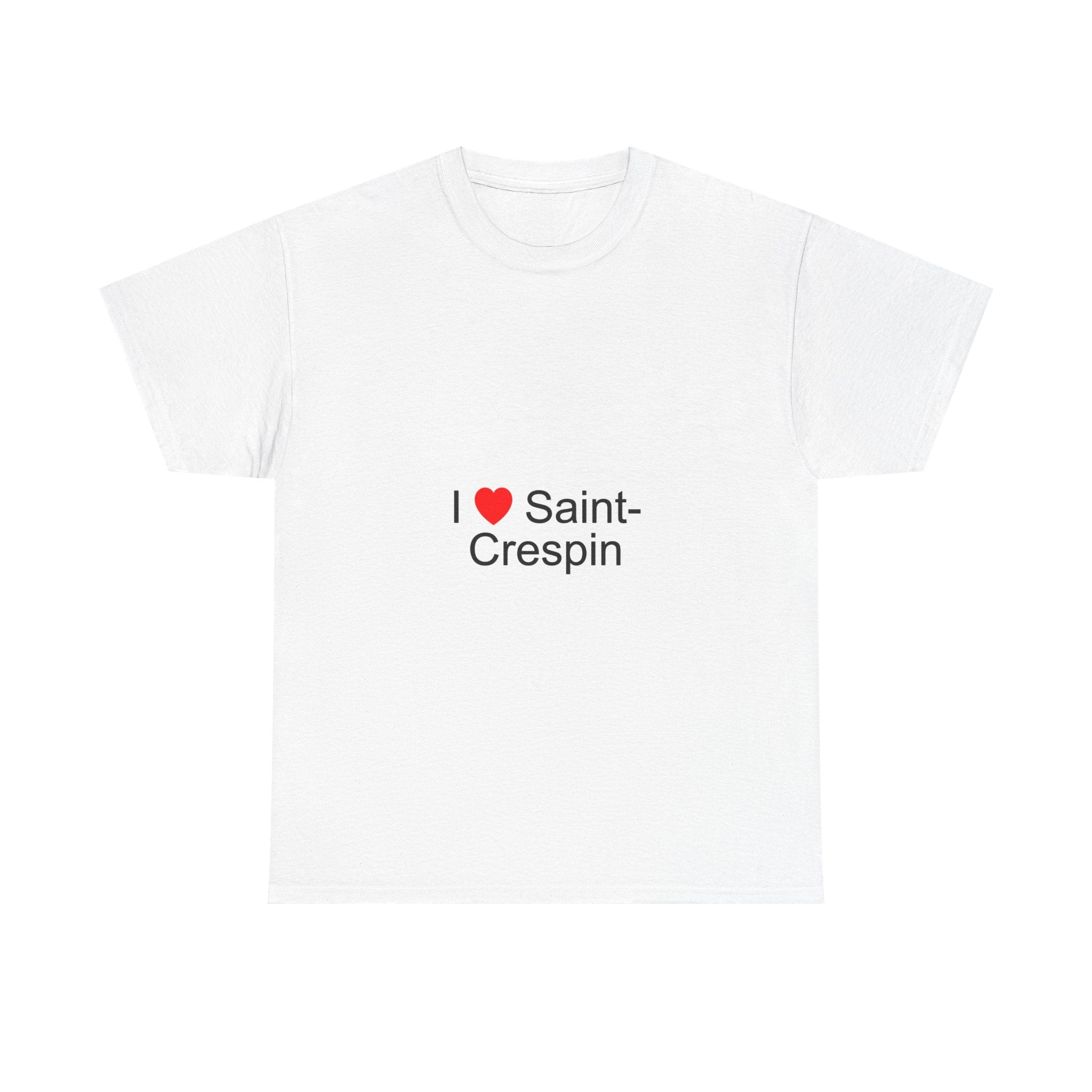 T-shirt I love saint-crespin