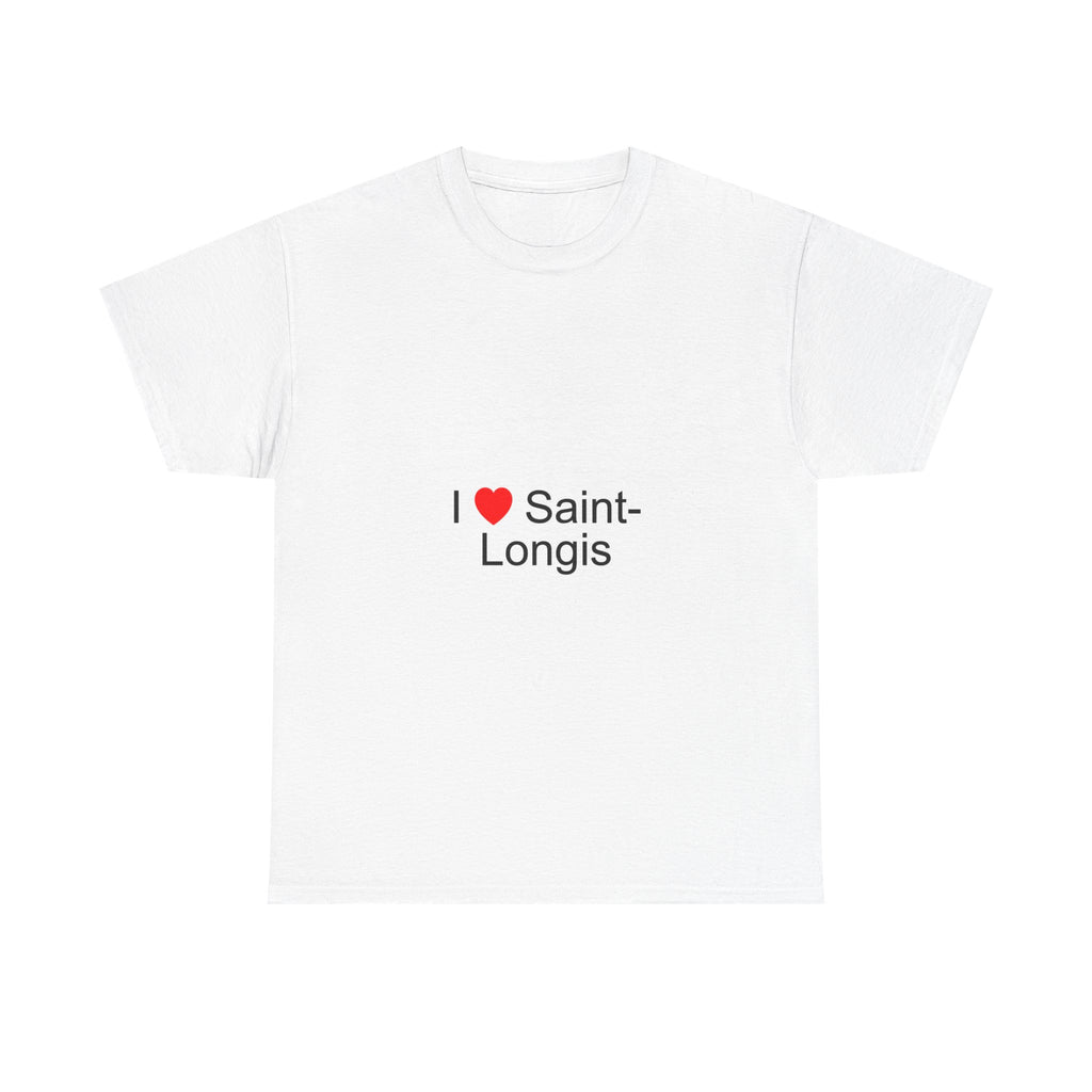 T-shirt I love saint-longis
