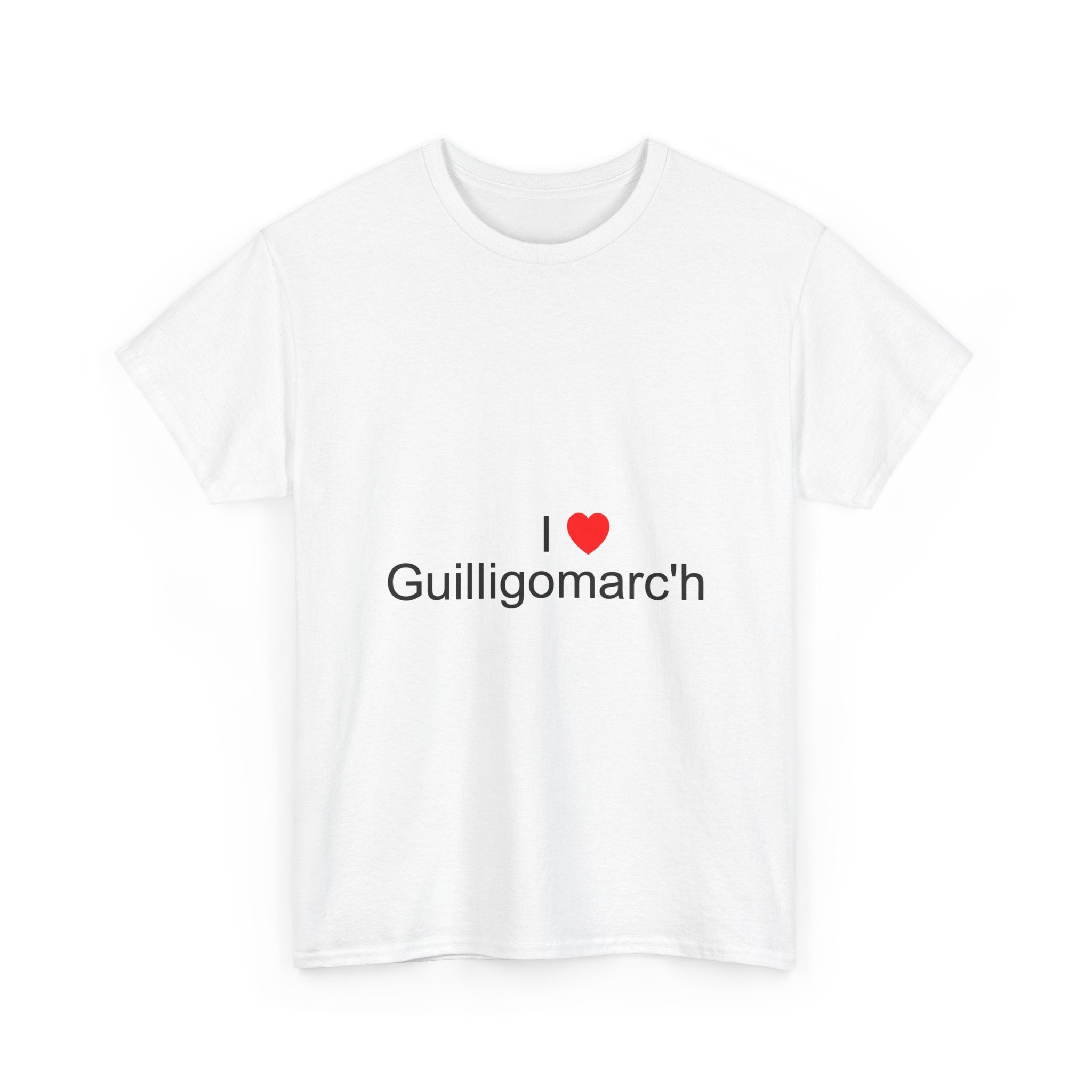 T-shirt I love guilligomarc'h