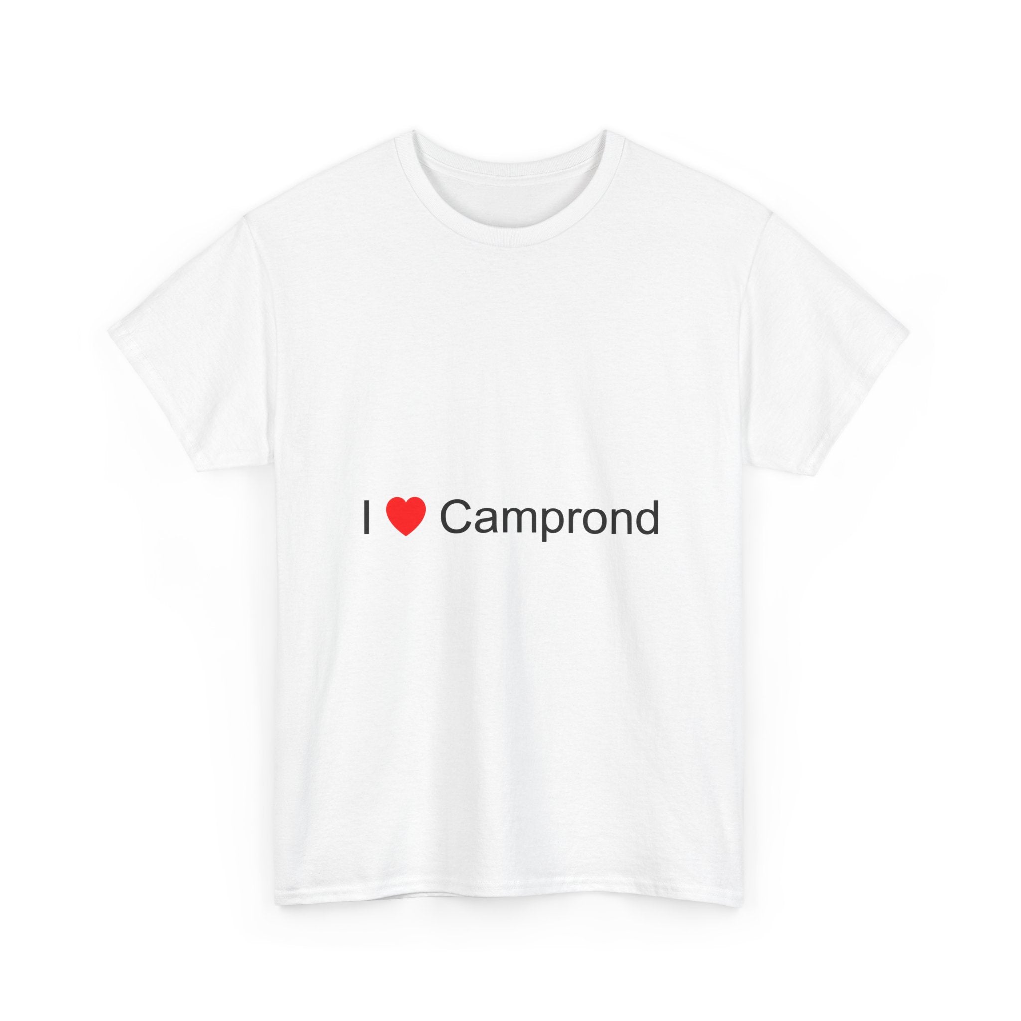 T-shirt I love Camprond