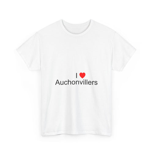 I love Auchonvillers t-shirt