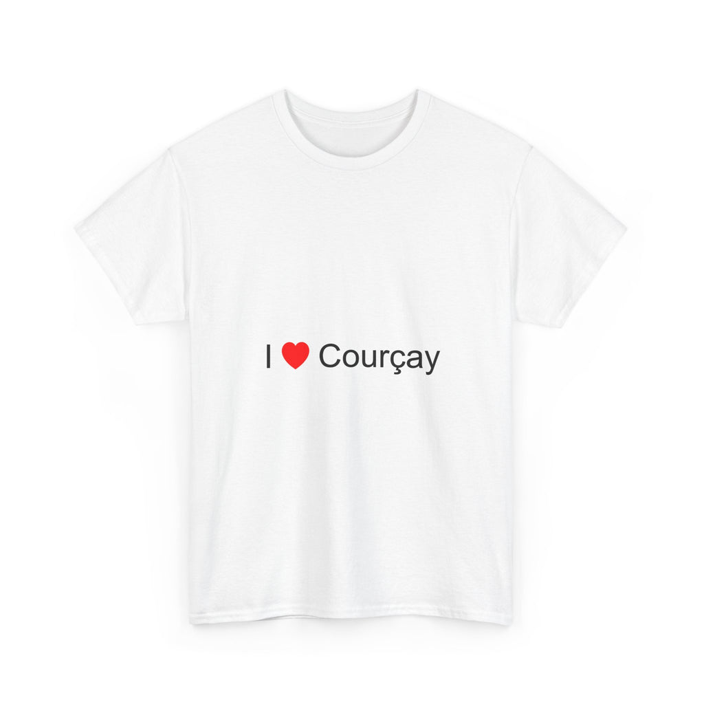 T-Shirt Ich liebe Courçay
