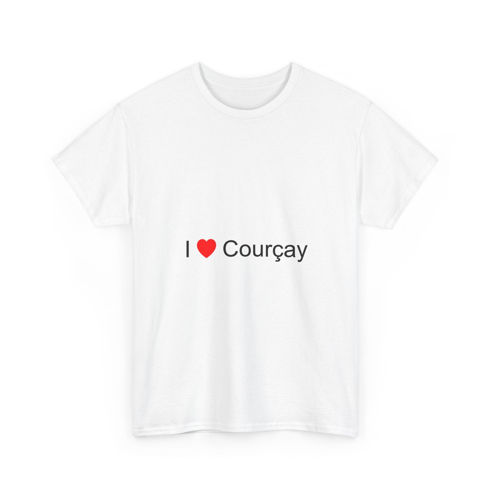 T-Shirt Ich liebe Courçay
