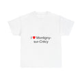 I love montigny-sur-crécy t-shirt
