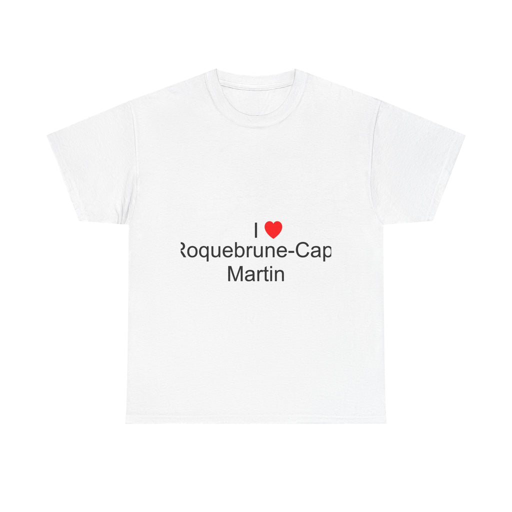 T-Shirt Ich liebe Roquebrune-Cap-Martin