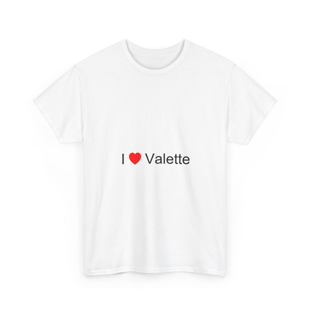 T-Shirt „Ich liebe Valette“