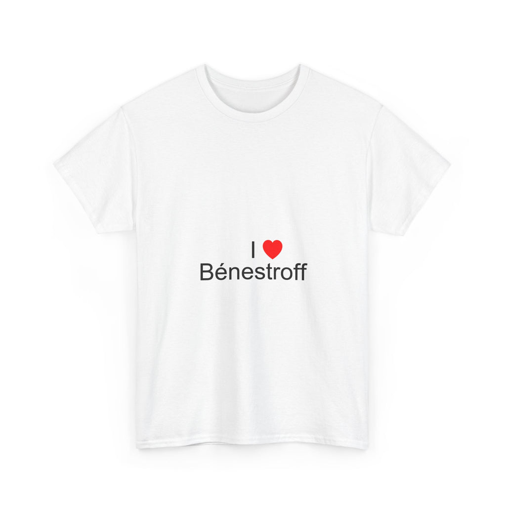 T-shirt I love Bénestroff