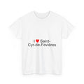T-Shirt Ich liebe Saint-Cyr-de-Favières