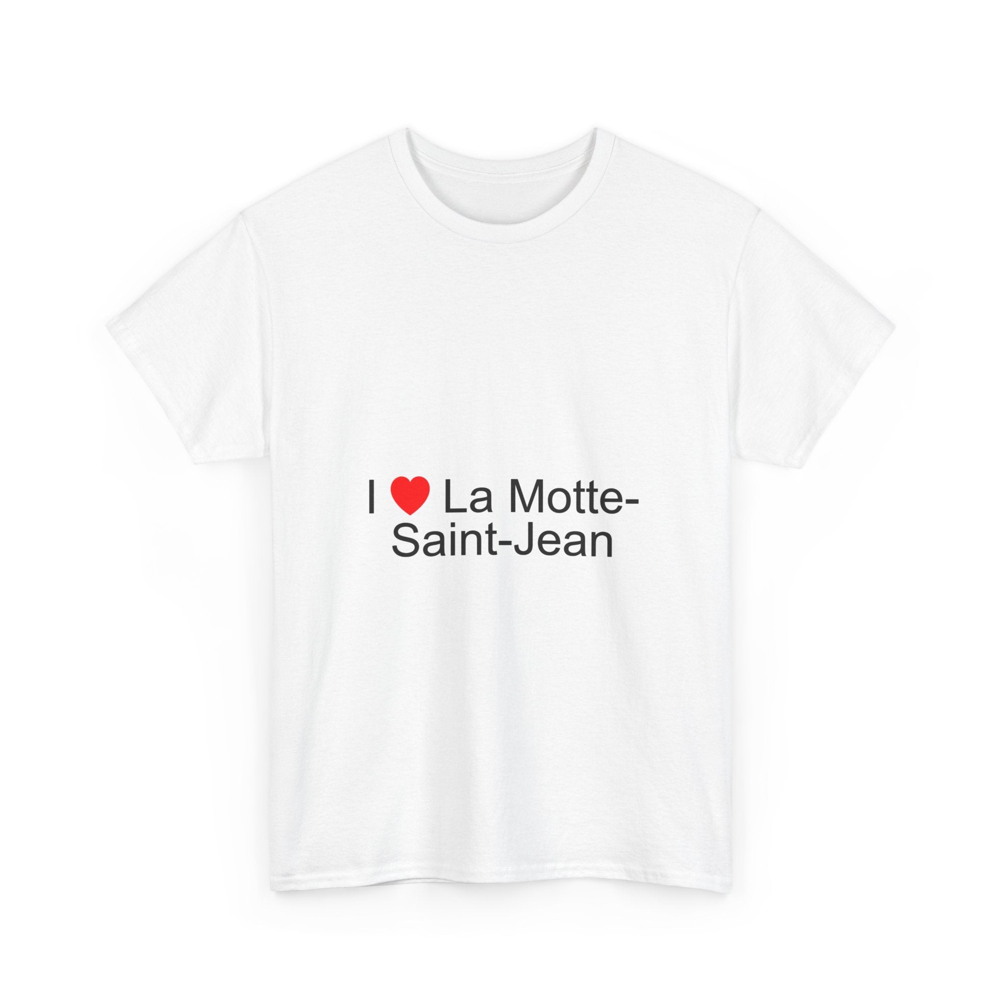 T-shirt I love la motte-saint-jean