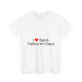 T-Shirt Ich liebe Saint-Valery-en-Caux