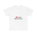 T-shirt I love saint-martin-d'arc