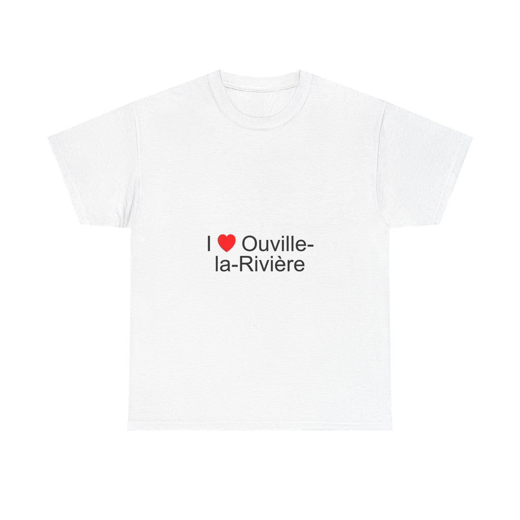 T-shirt I love ouville-la-rivière