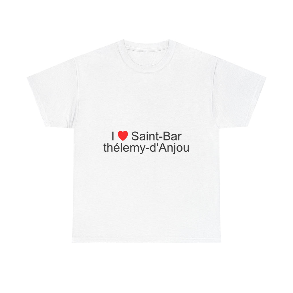 T-shirt Ich liebe Saint-Barthélemy-d'Anjou