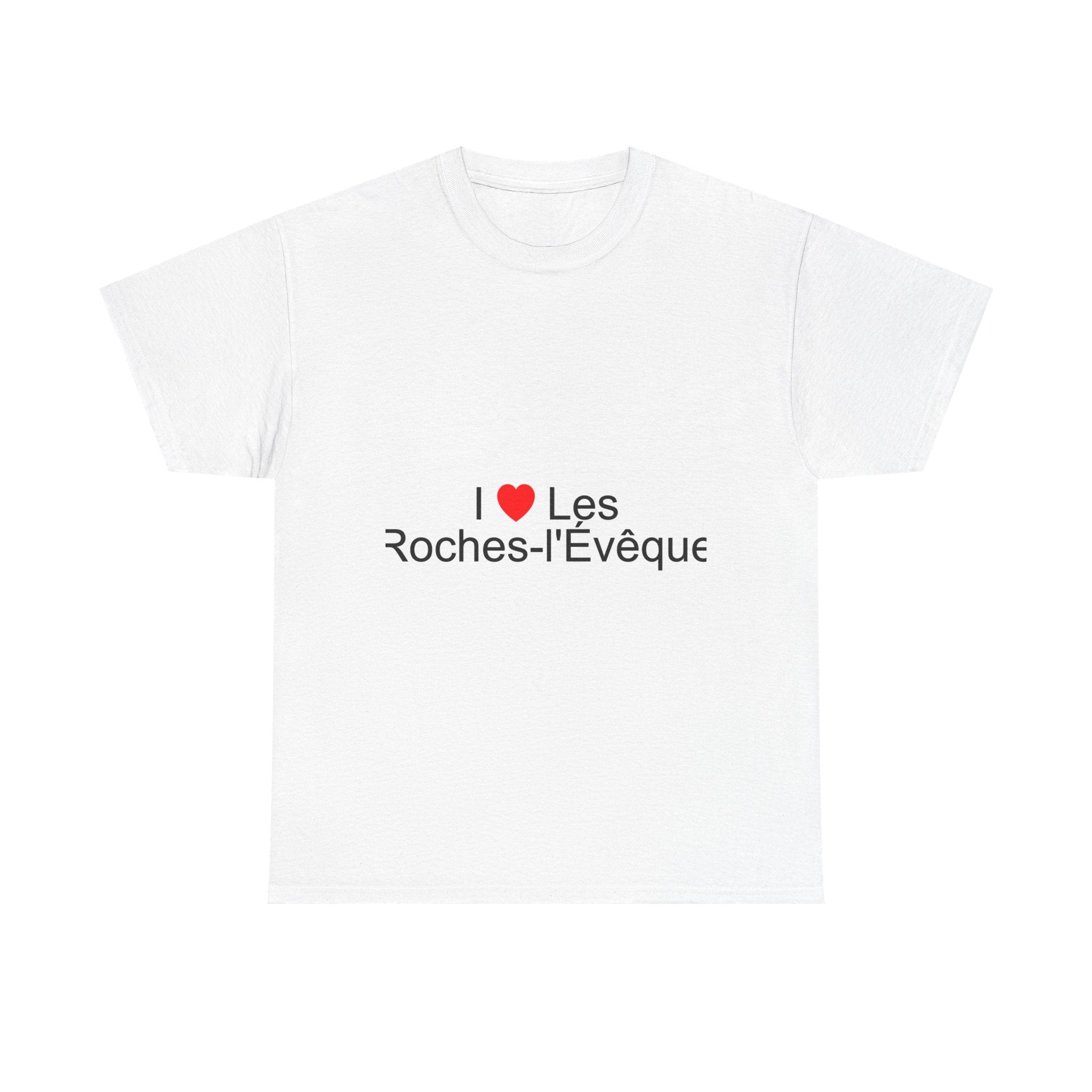 T-shirt I love les roches-l'évêque