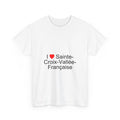 T-Shirt Ich liebe Sainte-Croix-Vallée-Française