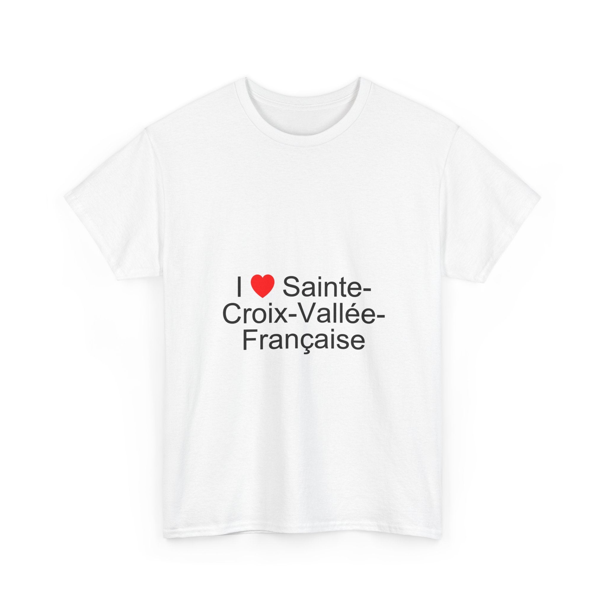 T-shirt I love sainte-croix-vallée-française