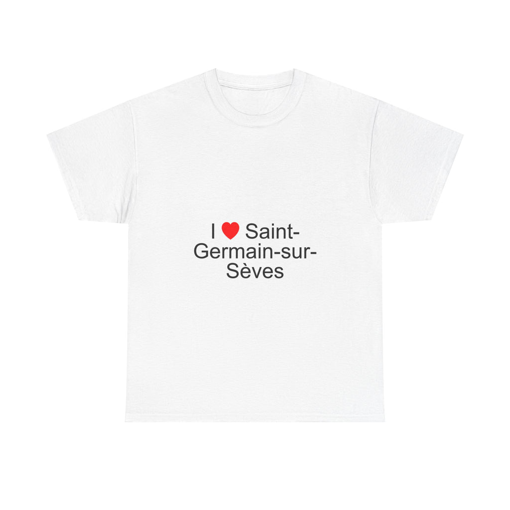 T-Shirt I love Saint-Germain-sur-Sèves