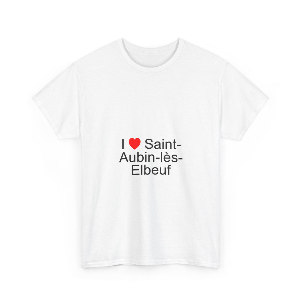 T-shirt I love saint-aubin-lès-elbeuf