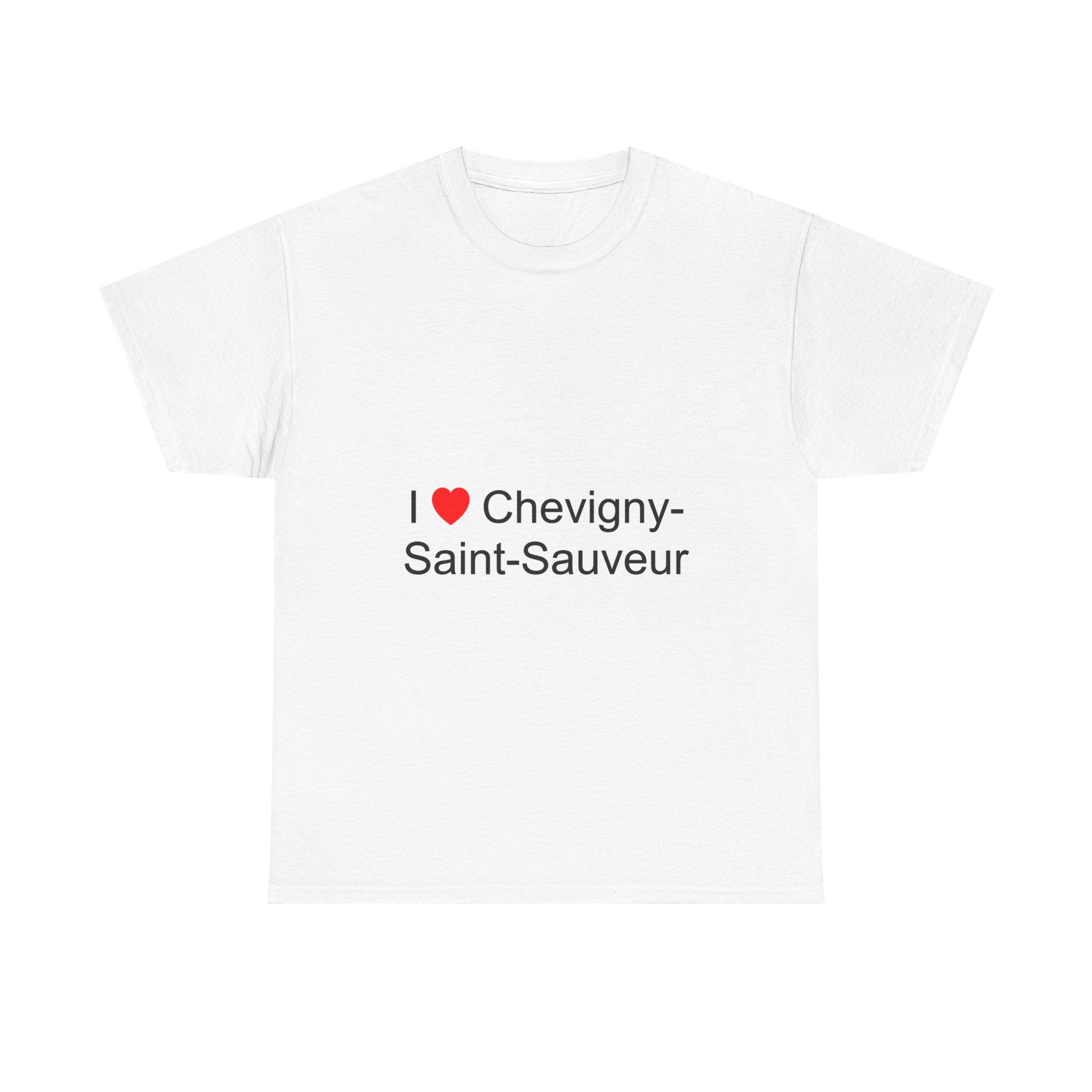 T-shirt I love chevigny-saint-sauveur
