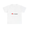 T-shirt I love lovagny