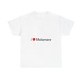 T-shirt I love mélamare