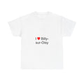 T-shirt I love billy-sur-oisy