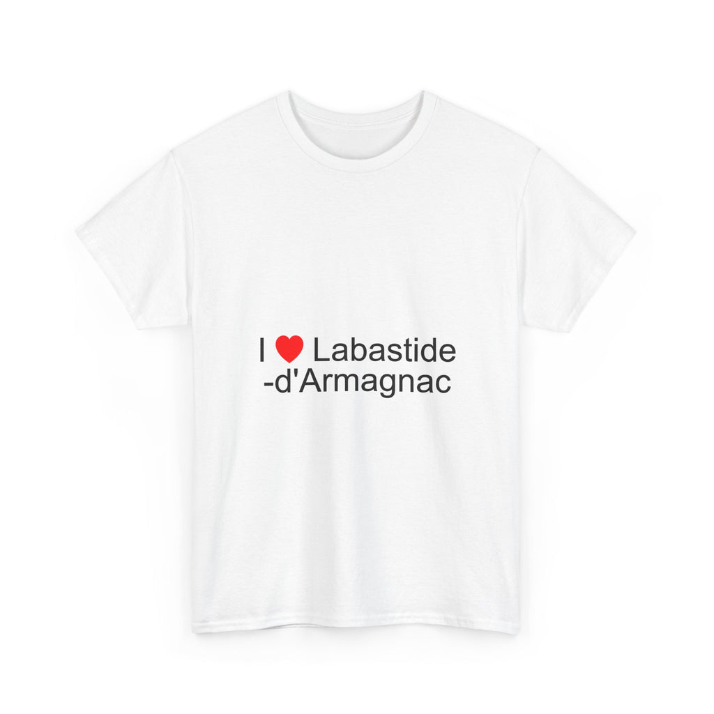 T-shirt I love labastide-d'armagnac