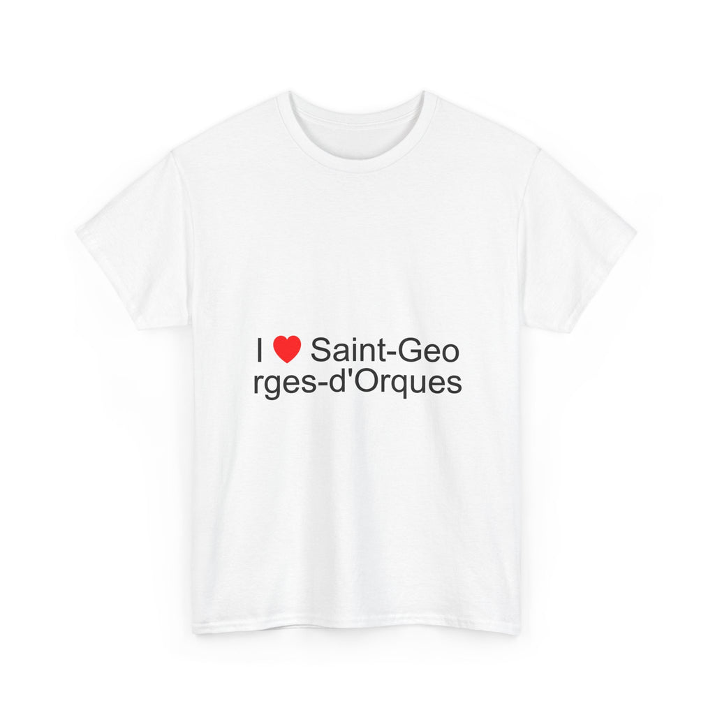 T-Shirt Ich liebe Saint-Georges-d'Orques
