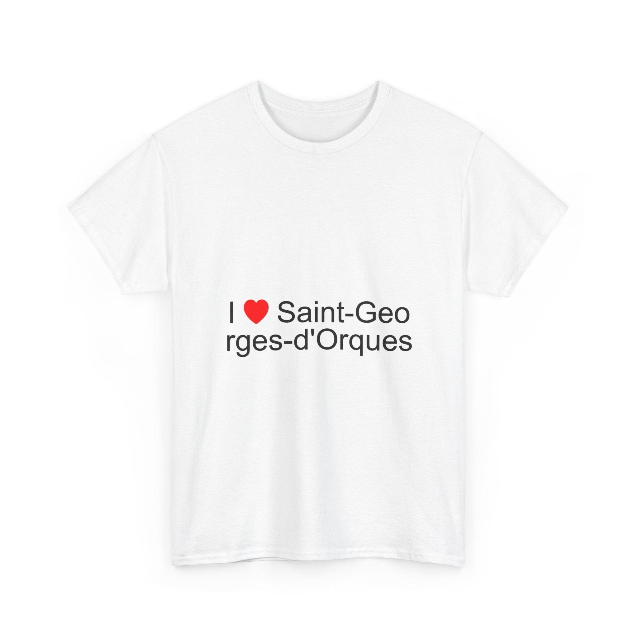 T-Shirt Ich liebe Saint-Georges-d'Orques