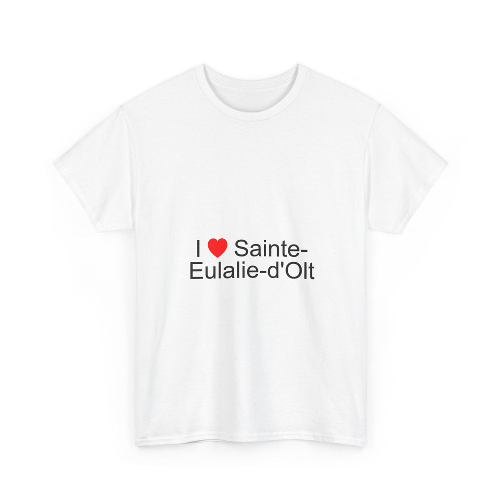 T-Shirt Ich liebe Sainte-Eulalie-d'Olt