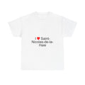 T-shirt I love saint-nicolas-de-la-haie