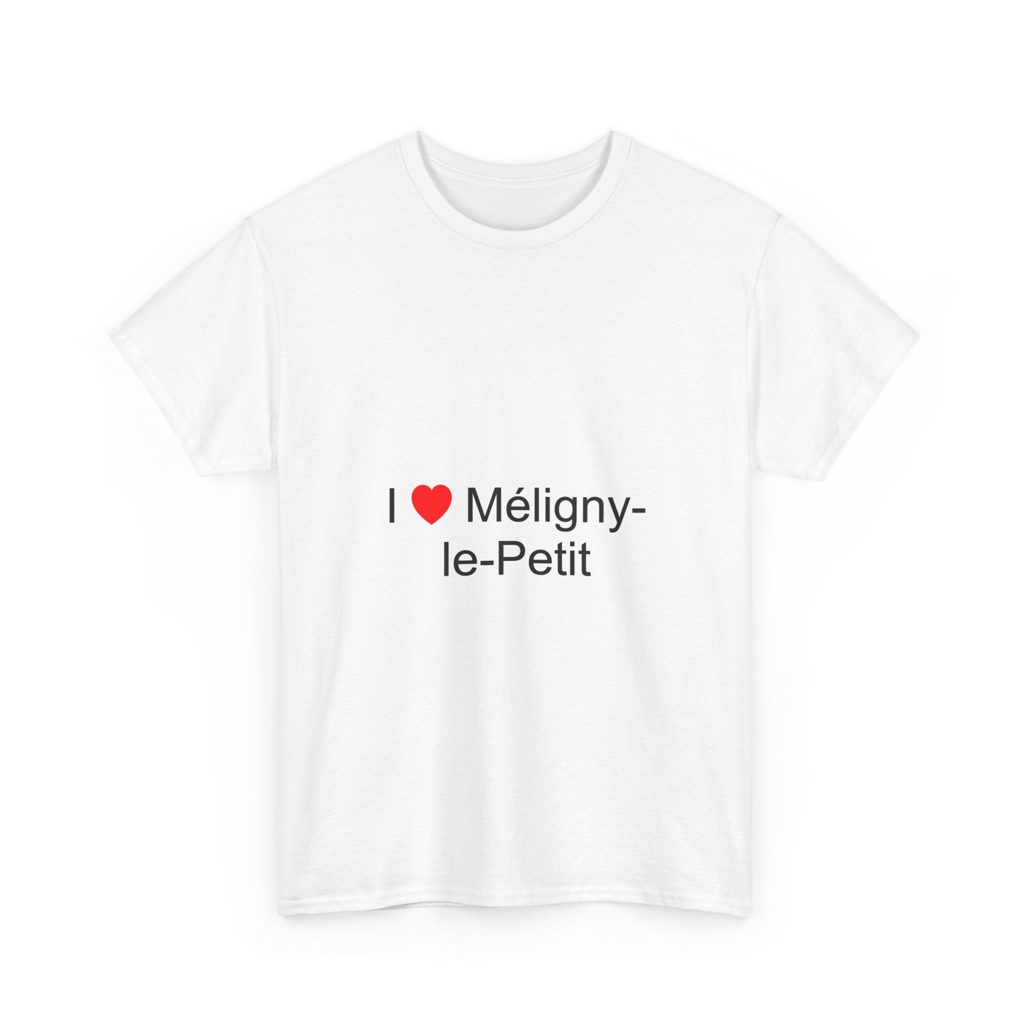T-shirt I love méligny-le-petit