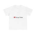 T-shirt I love ance féas