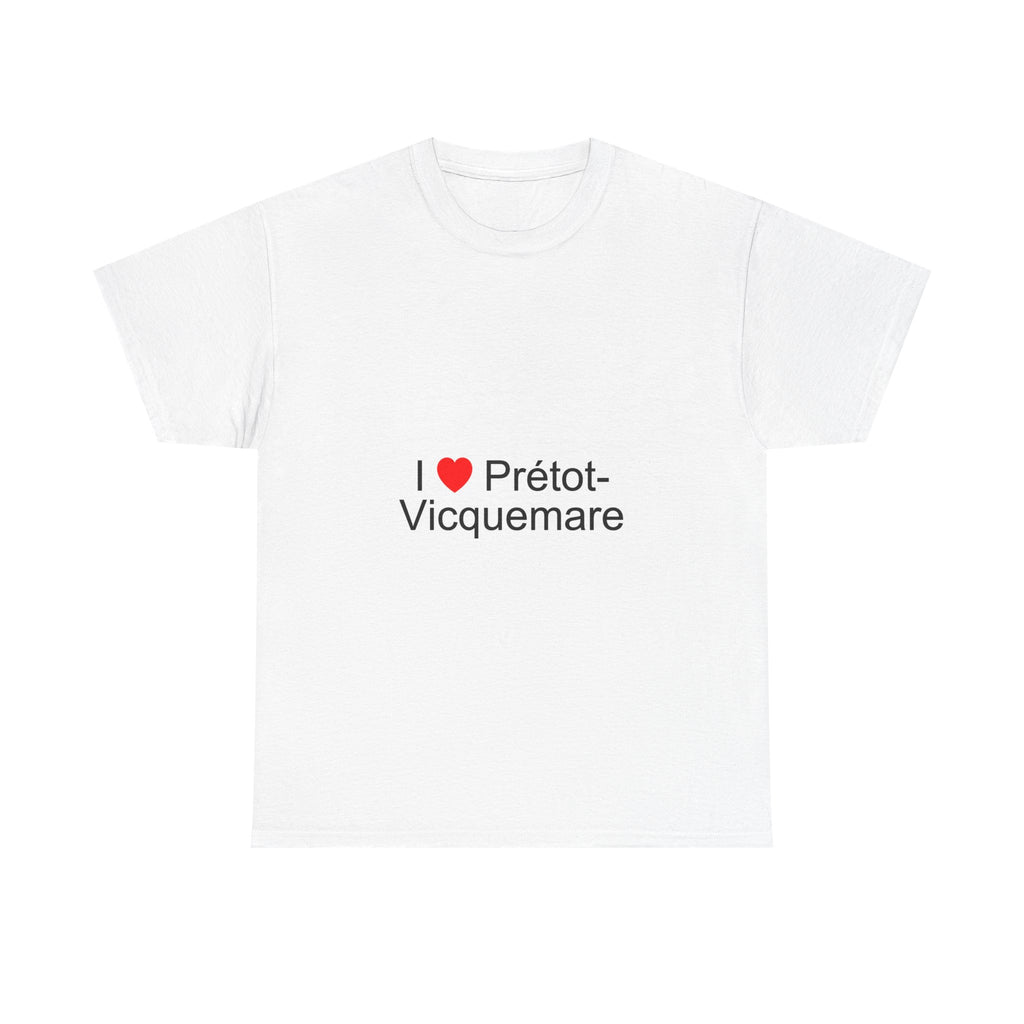 T-shirt I love prétot-vicquemare