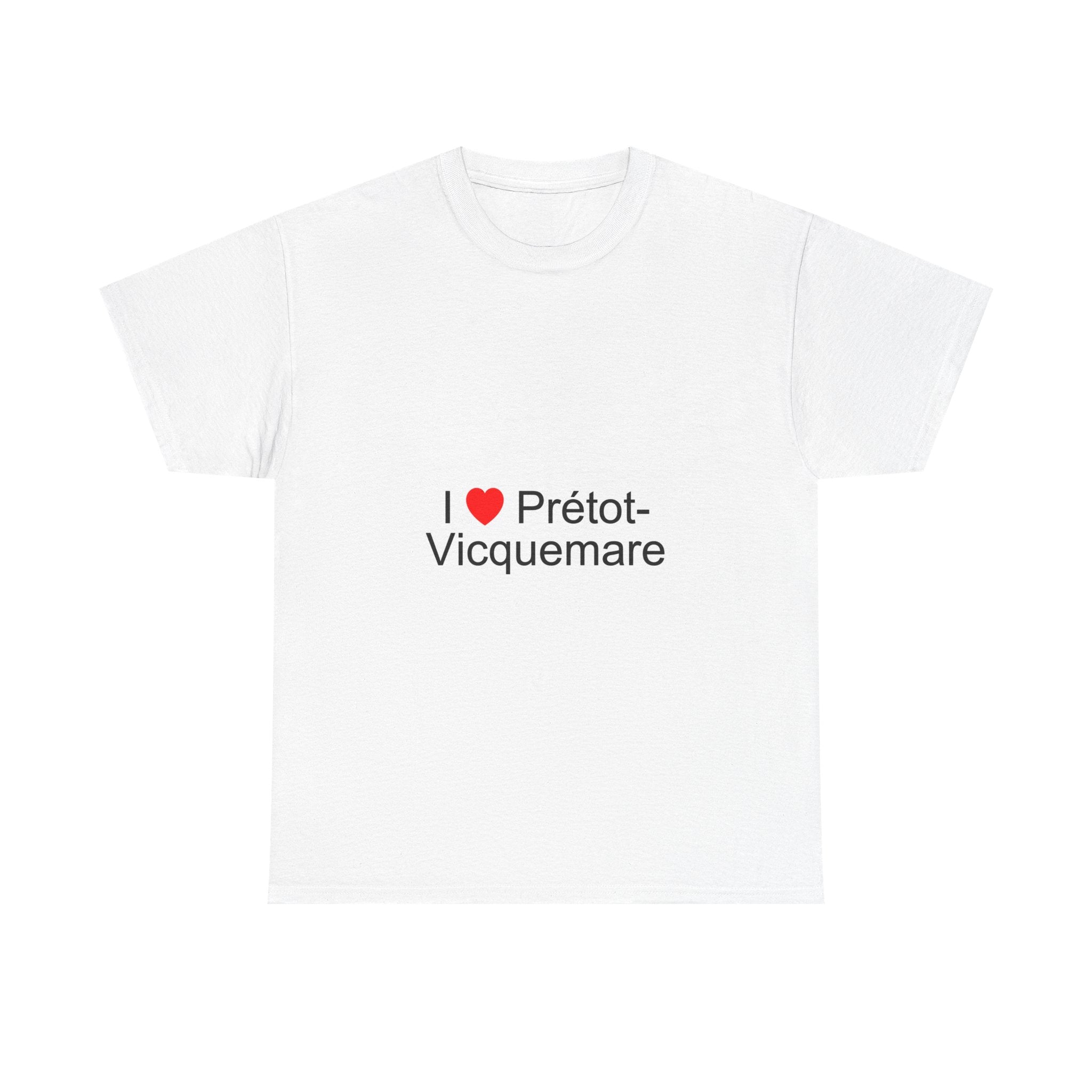 T-shirt I love prétot-vicquemare