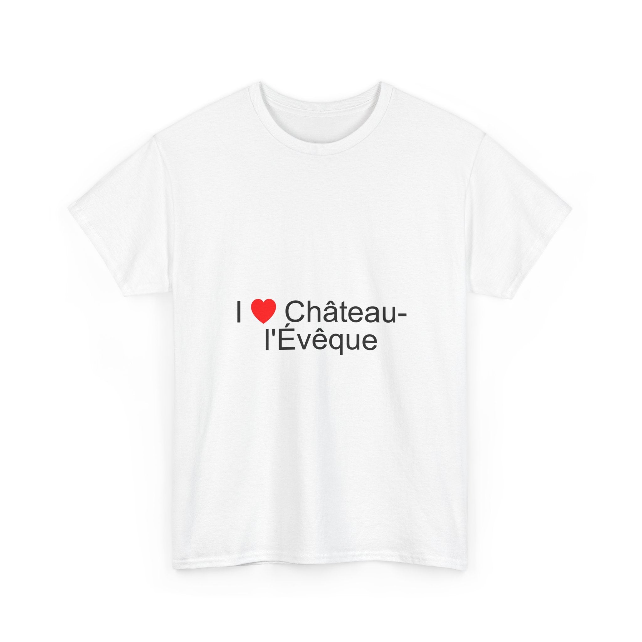 T-shirt I love Château-l'Évêque