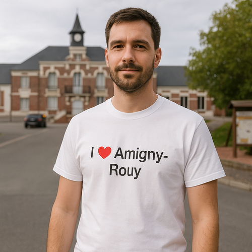 I love Amigny-Rouy T-shirt