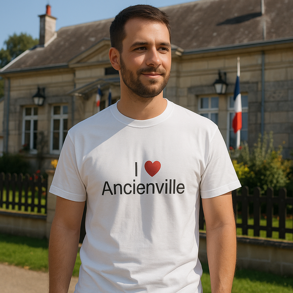 I love ancienville t-shirt